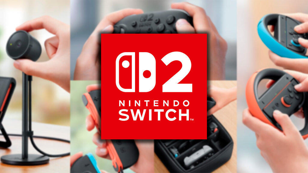 Todos los accesorios de Nintendo Switch 2