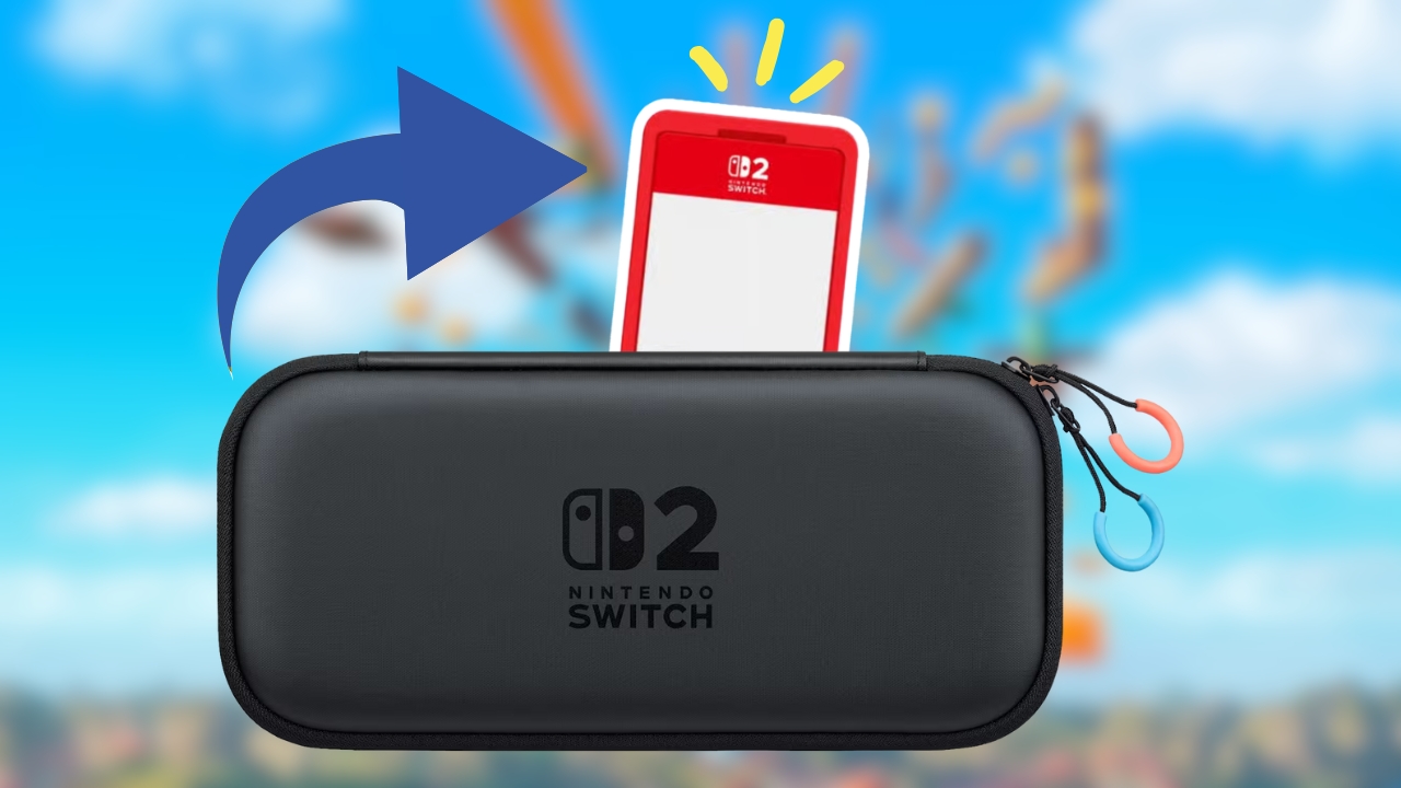 Nintendo Switch 2 cartuchos funda