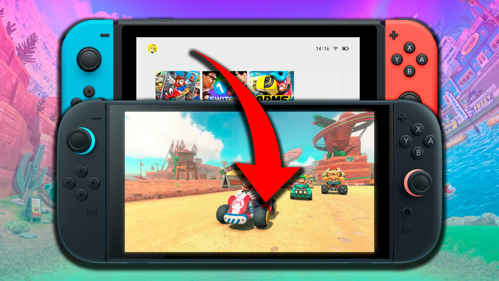 Transferencia de datos a Nintendo Switch 2