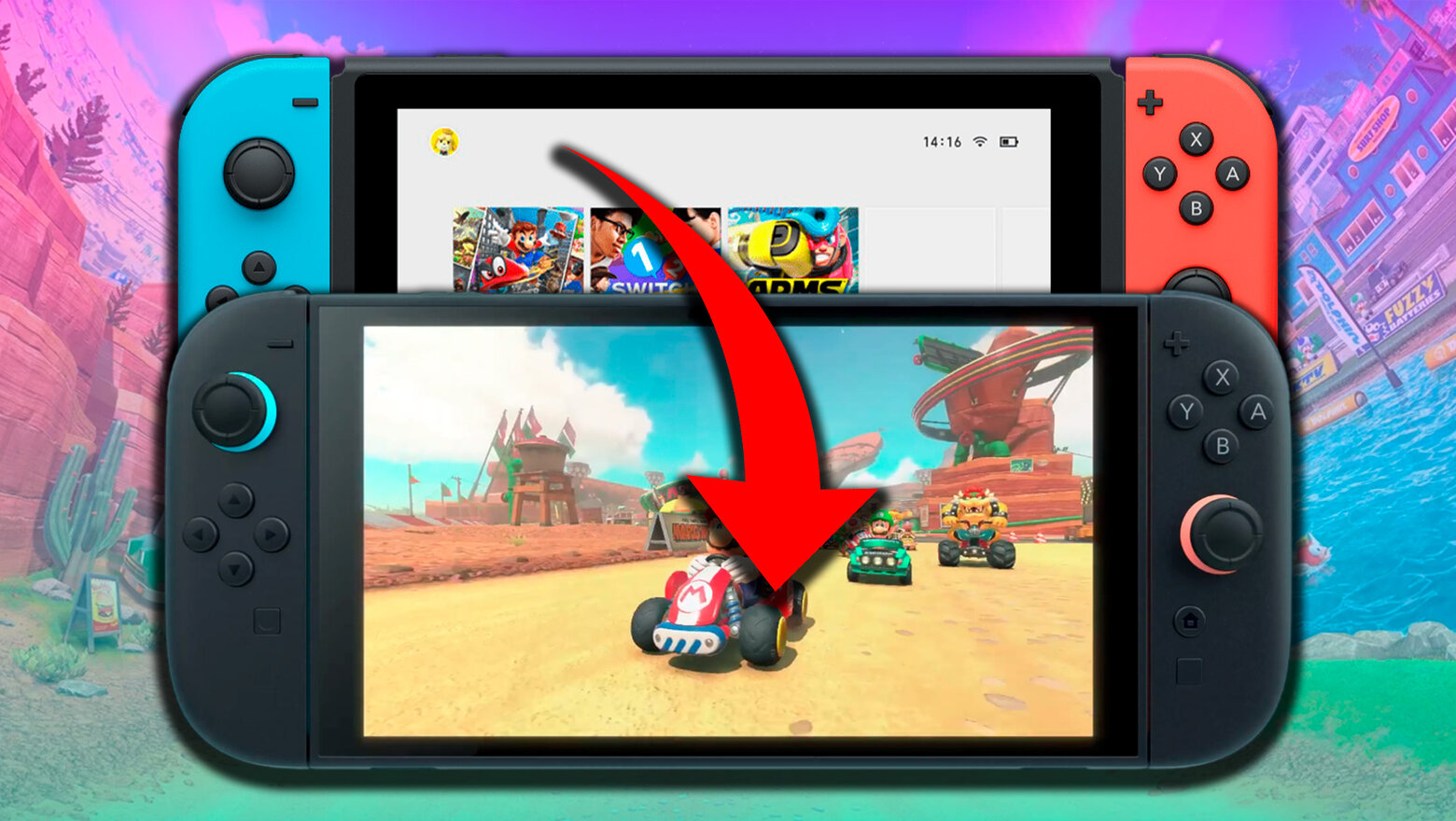 Transferencia de datos a Nintendo Switch 2