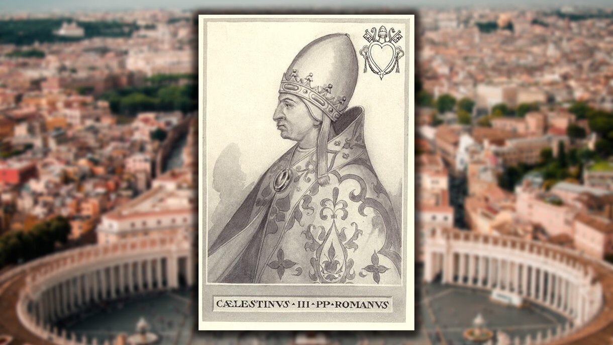 Una imagen del Papa Celestino III