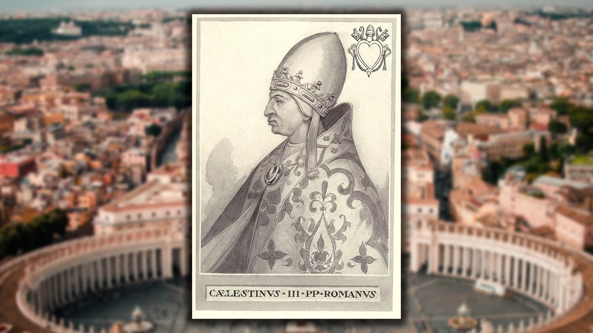 Una imagen del Papa Celestino III