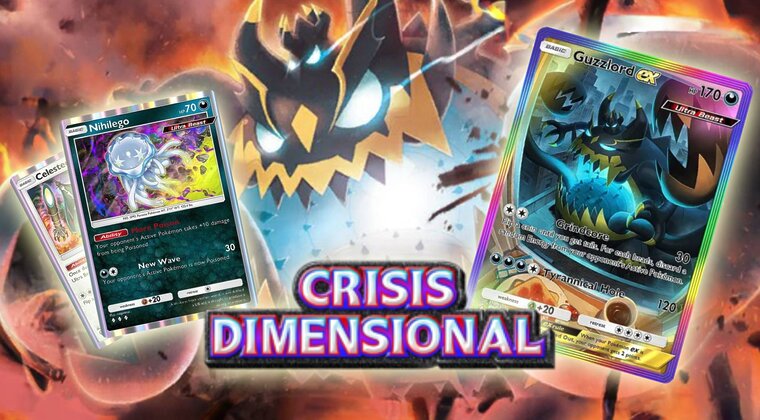 Imagen de Aprende a jugar la baraja de Guzzlord EX, el nuevo Ultraente de Crisis Dimensional que devora energías en JCC Pokémon Pocket
