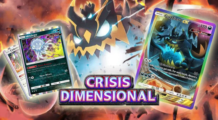 Imagen de Aprende a jugar la baraja de Guzzlord EX, el nuevo Ultraente de Crisis Dimensional que devora energías en JCC Pokémon Pocket