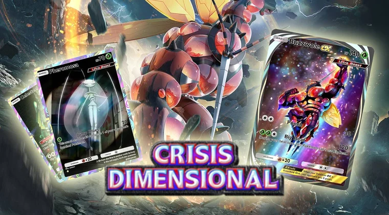 Imagen de Aprende a jugar la baraja de Buzzwole EX, la amenaza más agresiva de Crisis Dimensional dispuesta a dominar JCC Pokémon Pocket