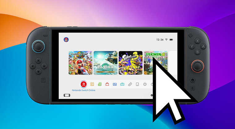 Imagen de Nintendo revela una nueva función de Switch 2: así podrás usar el modo ratón en el menú de la consola