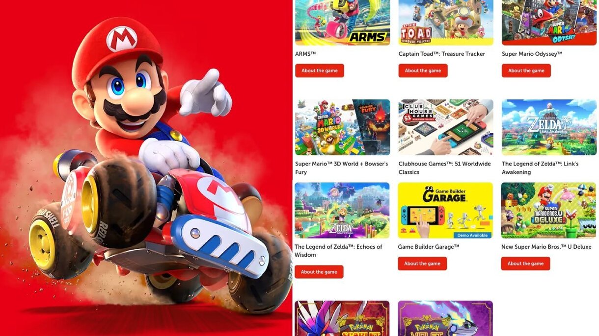 switch upgrades actualizaciones