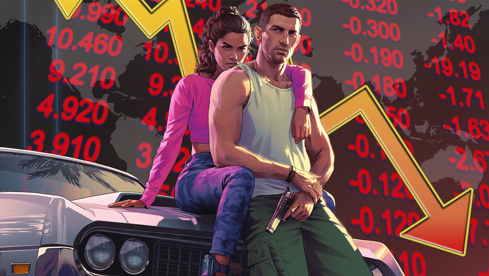 El retraso de GTA VI golpea a Take-Two: sus acciones caen hasta un 10 %