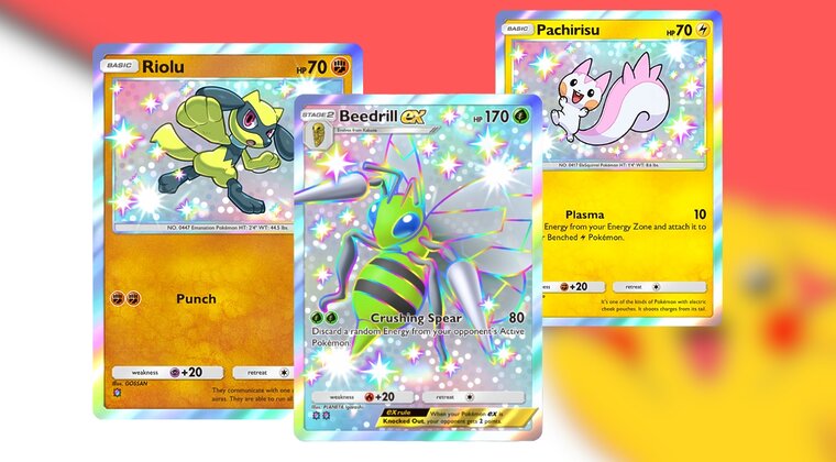 Imagen de Cómo conseguir las cartas variocolor o shiny en Pokémon JCC Pocket y diferencias respecto a otros juegos