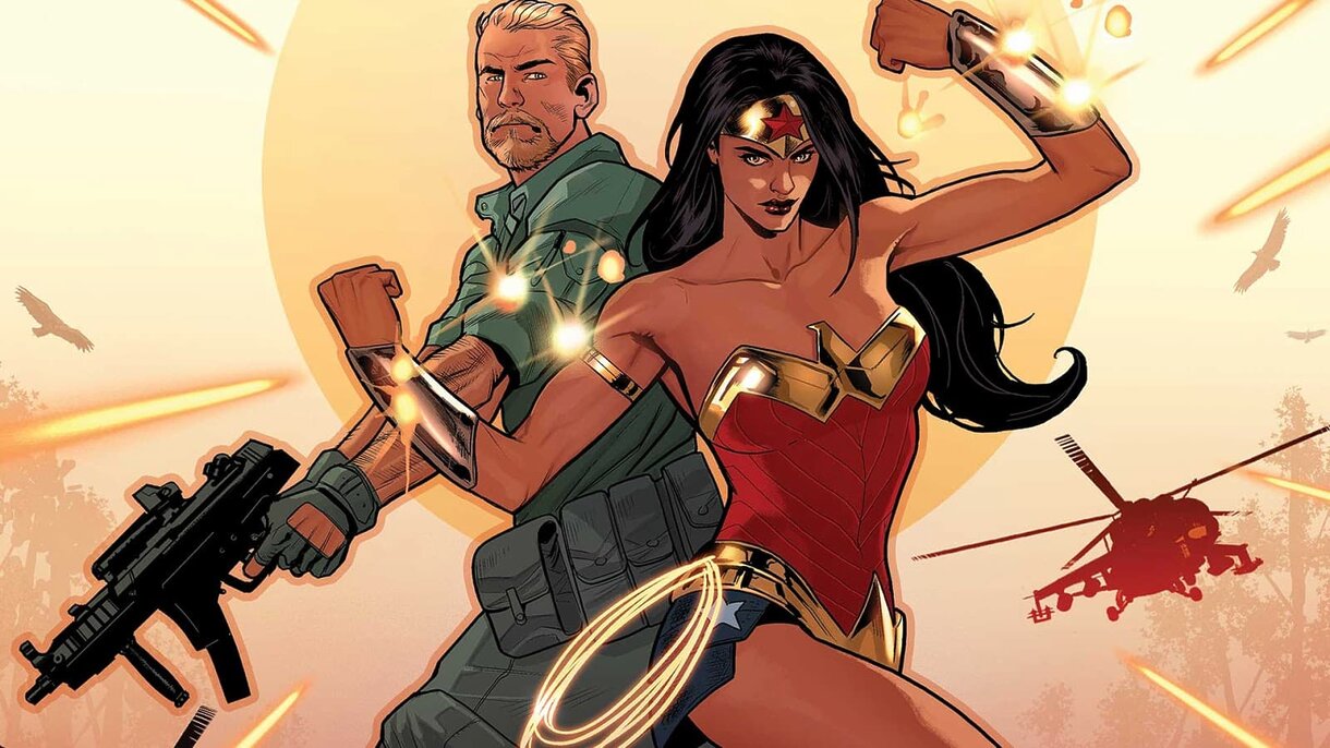 Wonder Woman y Steve Trevor