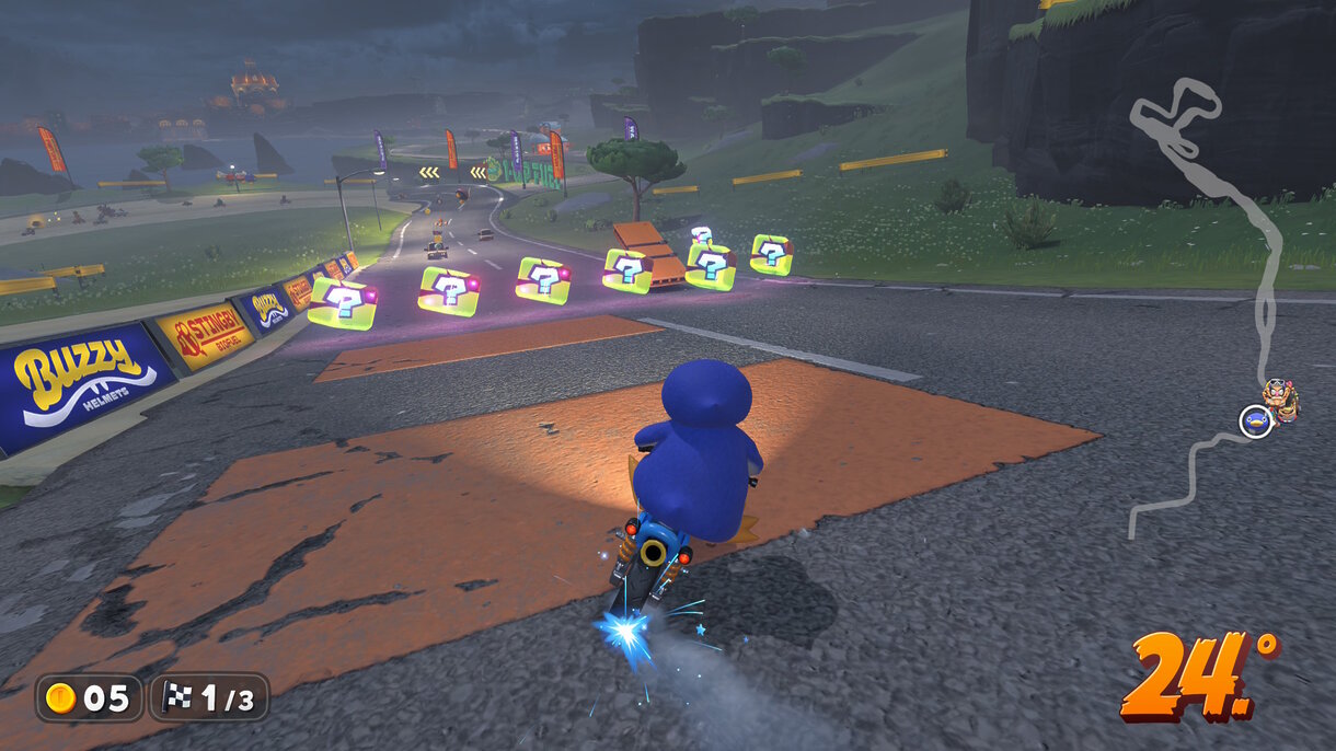 Mario Kart World turbos