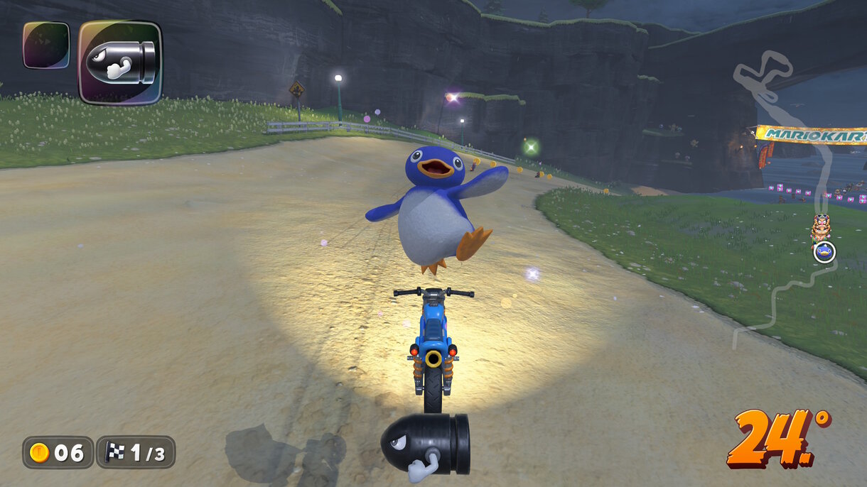 Mario Kart World turbos
