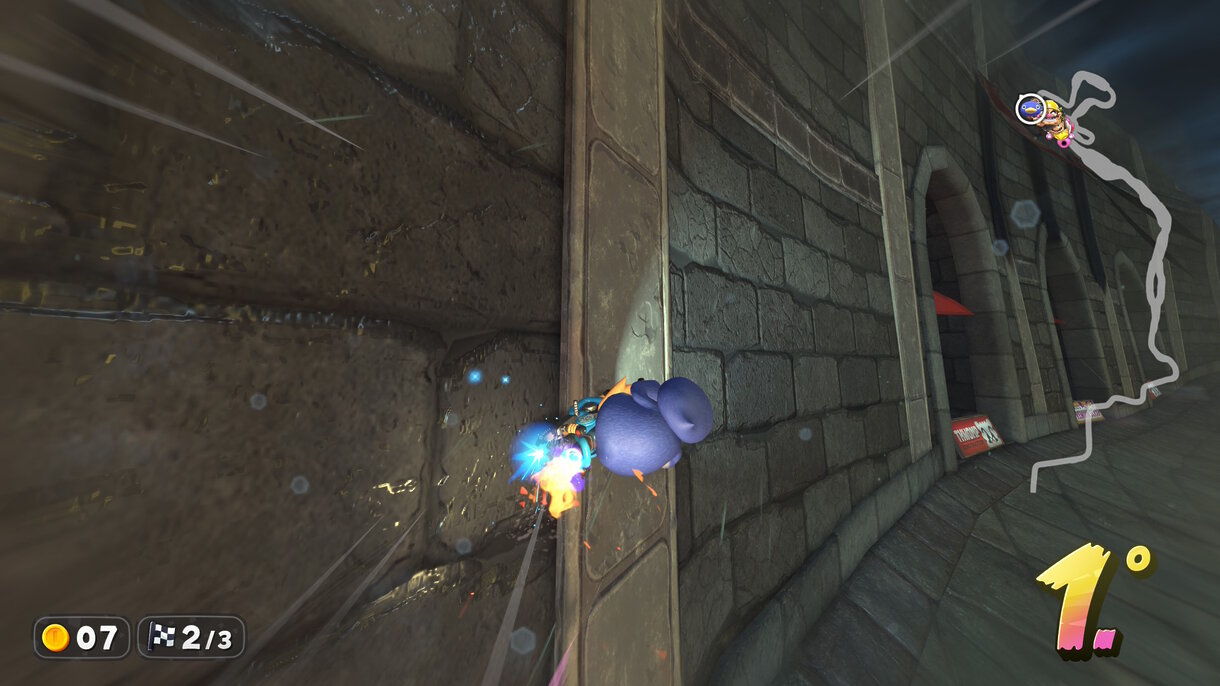 Mario Kart World turbos