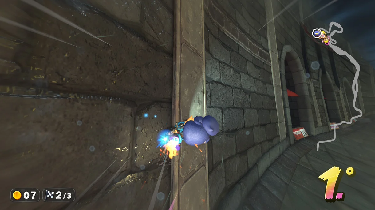 Mario Kart World turbos