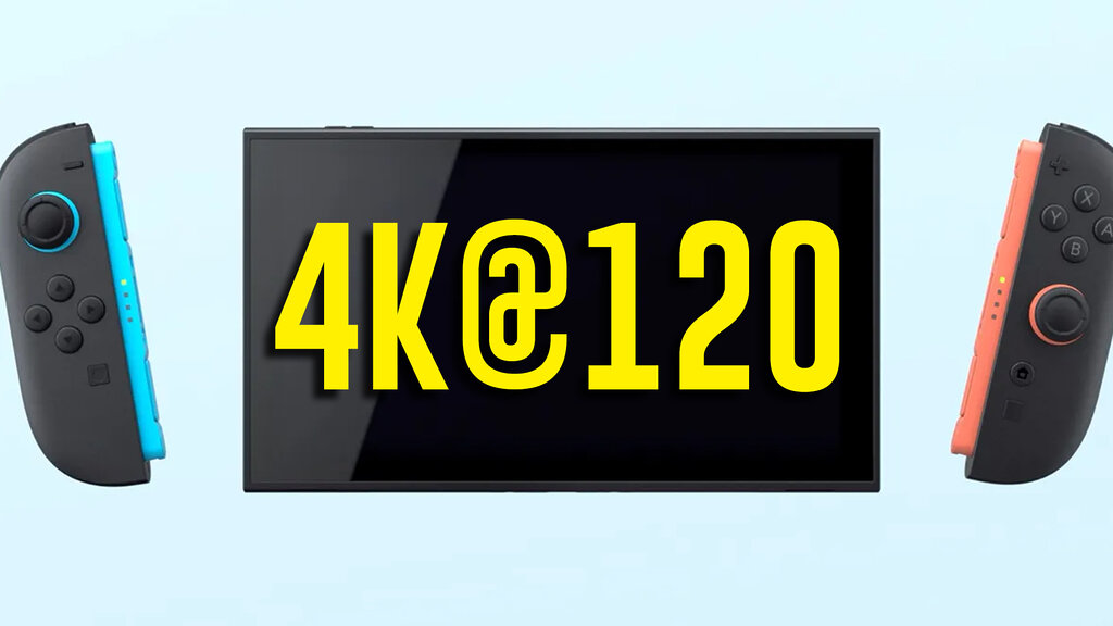 4k 120 fps en nintendo switch 2