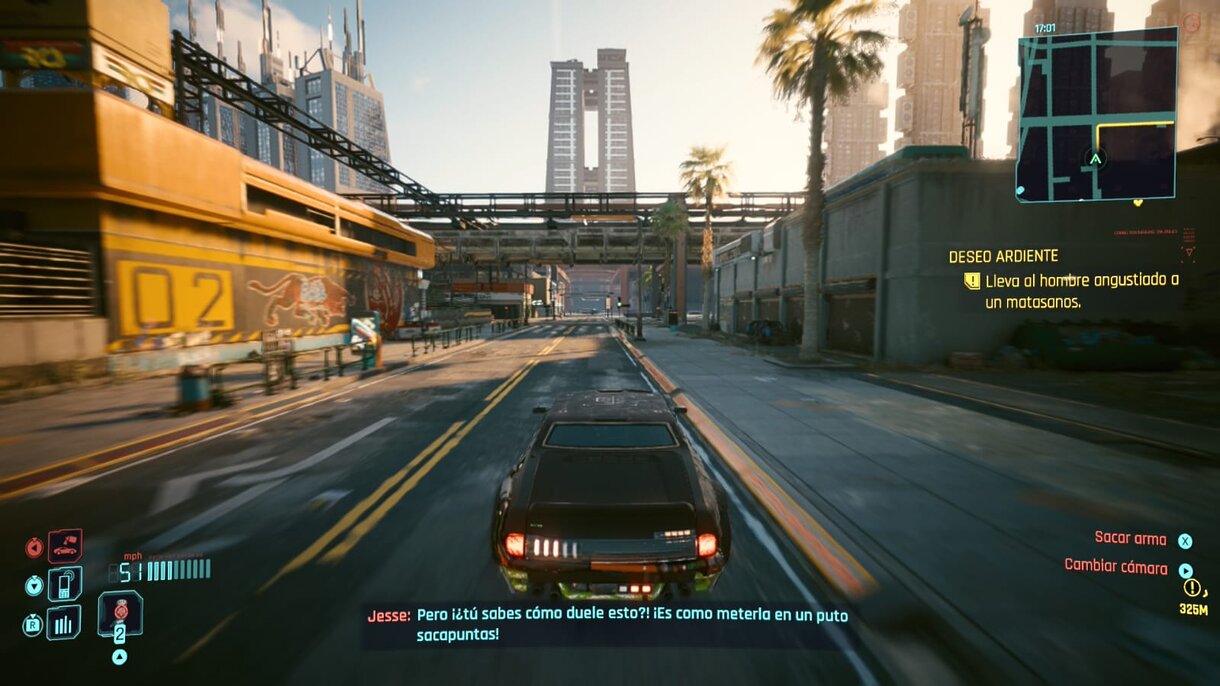 Análisis de Cyberpunk 2077 (Nintendo Switch 2)