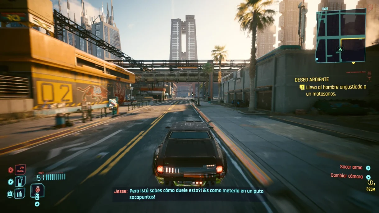 Análisis de Cyberpunk 2077 (Nintendo Switch 2)