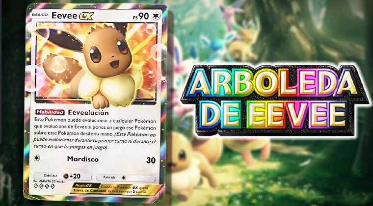 Imagen de Arboleda de Eevee es la nueva expansión de JCC Pokémon Pocket: Fecha de lanzamiento y tráiler oficial