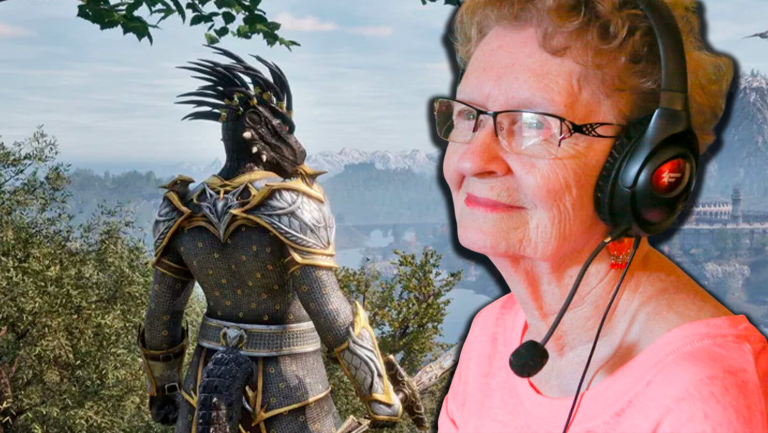 La abuela de Skyrim se atreve con Oblivion