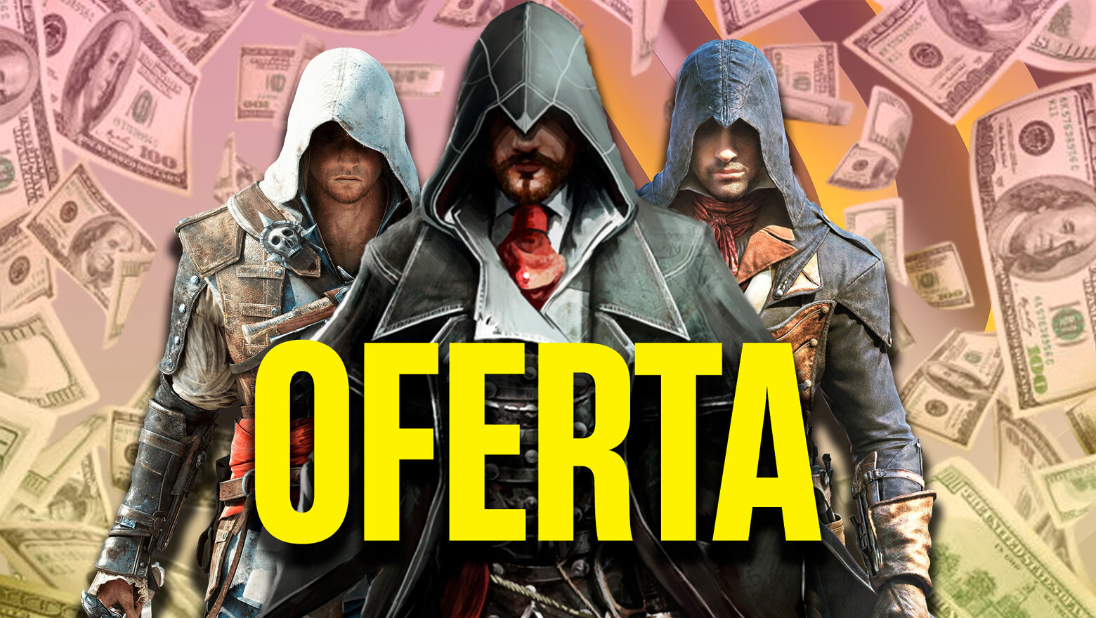 El pack de 3 Assassin's Creed en oferta