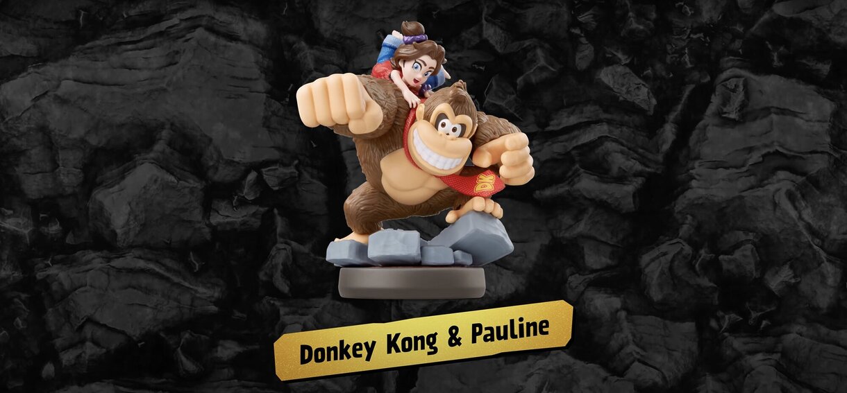 Donkey Kong y Pauline, amiibo