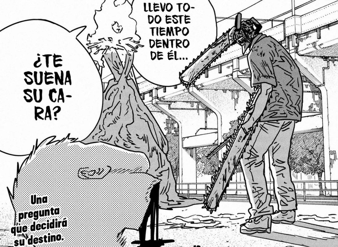 Viñeta del capítulo 204 del manga