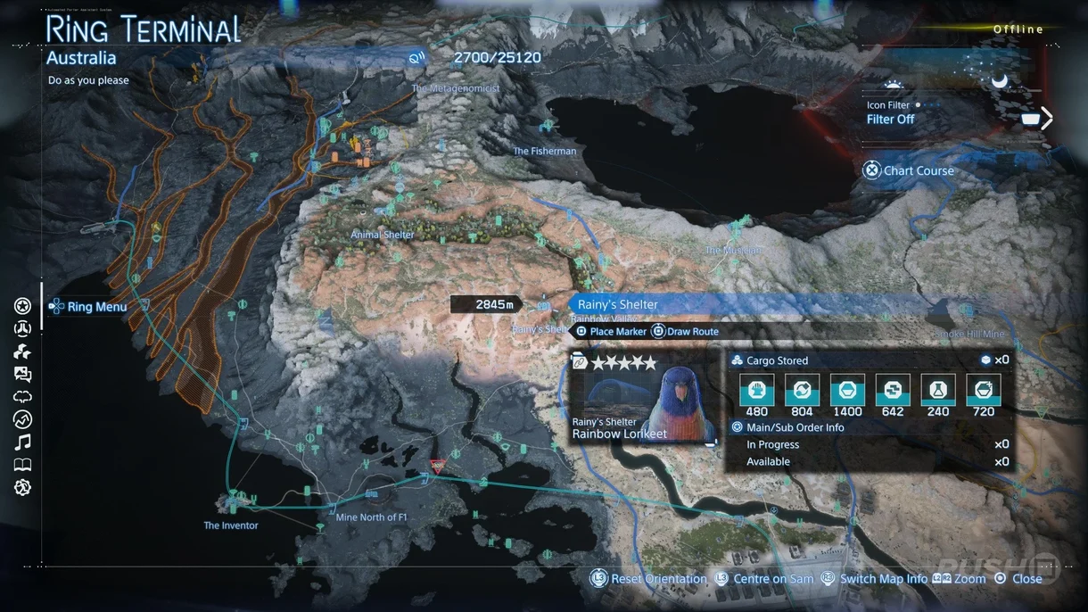 death stranding 2 mapa