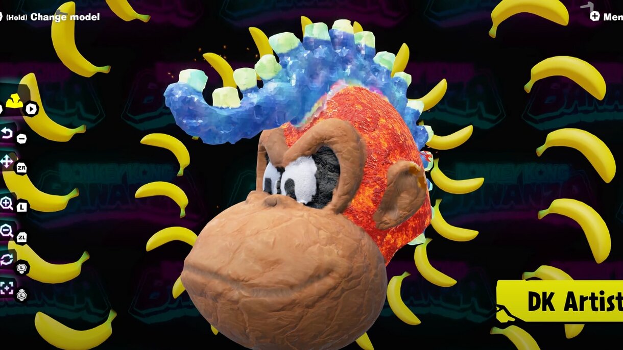 Donkey Kong Bananza, DK Artist.