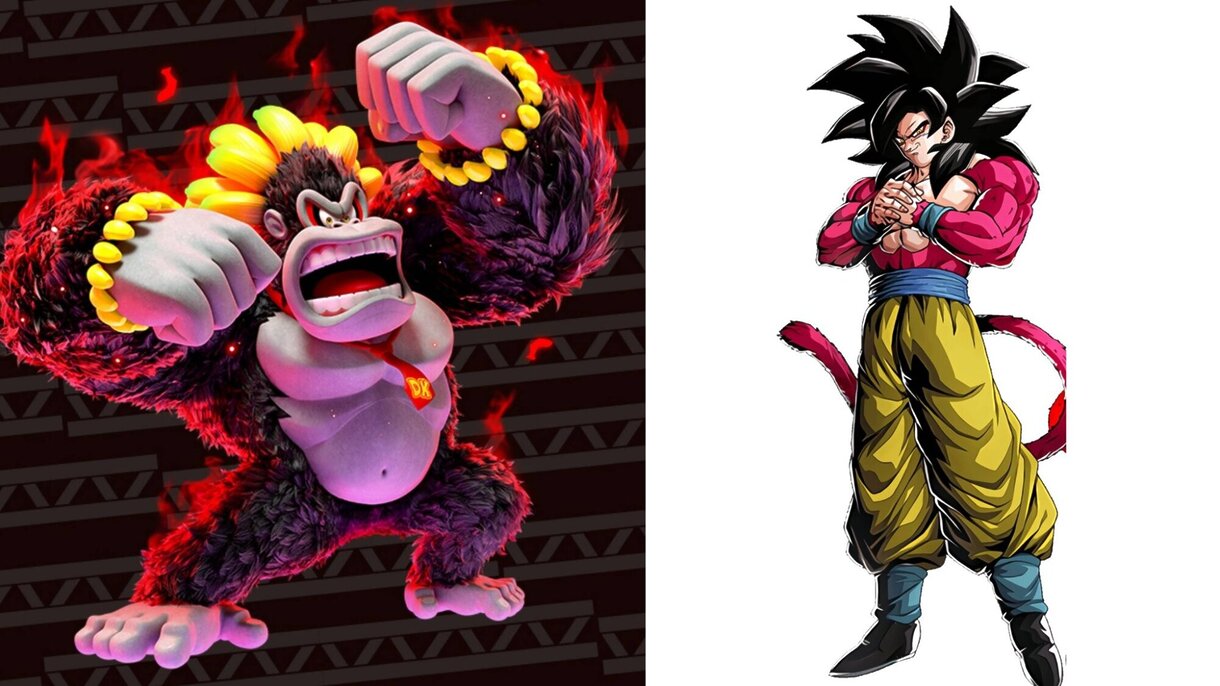 Donkey Kong se parece a Goku