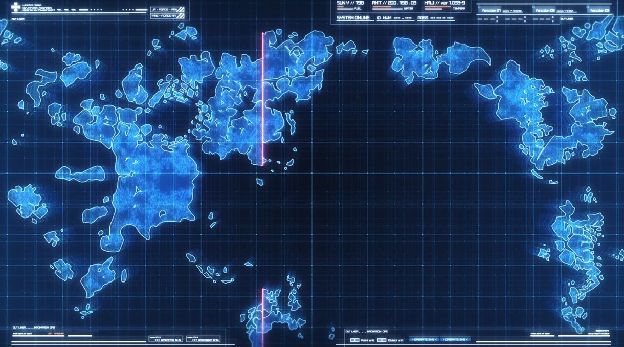 Fire Force mapa del mundo