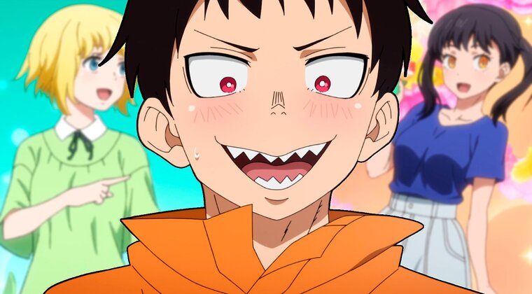 Imagen de Fire Force: Los 3 romances que podría vivir Shinra en la parte final del anime