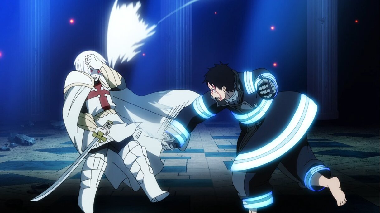 Fire Force Shinra vs Sho