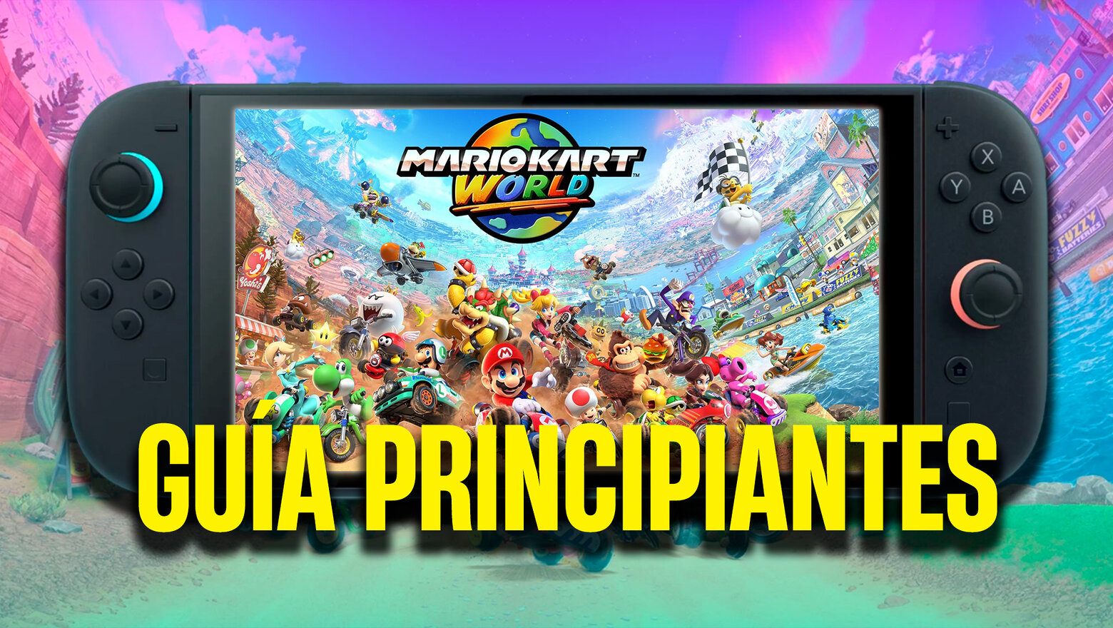 Guía de principiantes de Mario Kart World