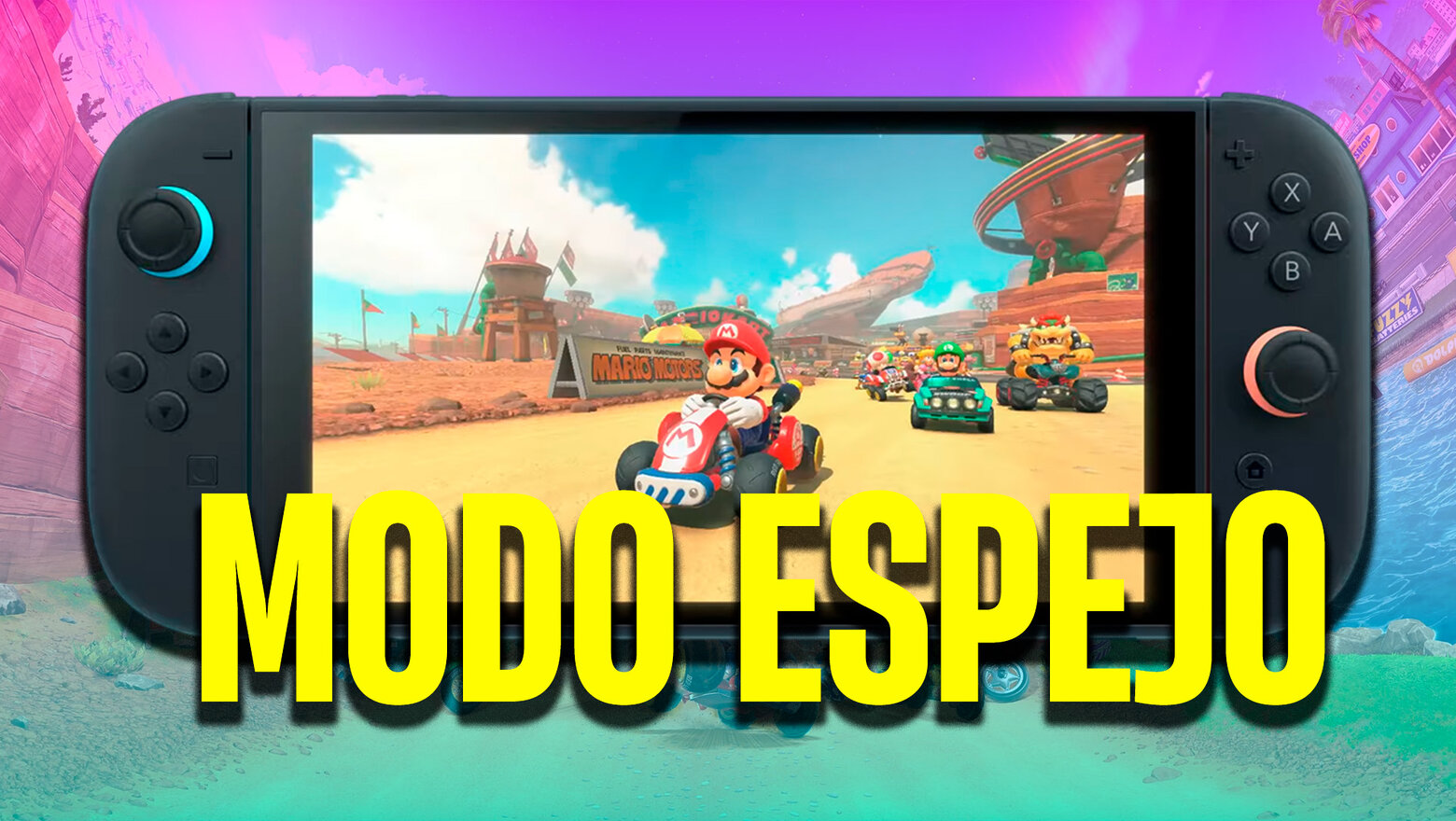 Cómo desbloquear el modo espejo en Mario Kart World