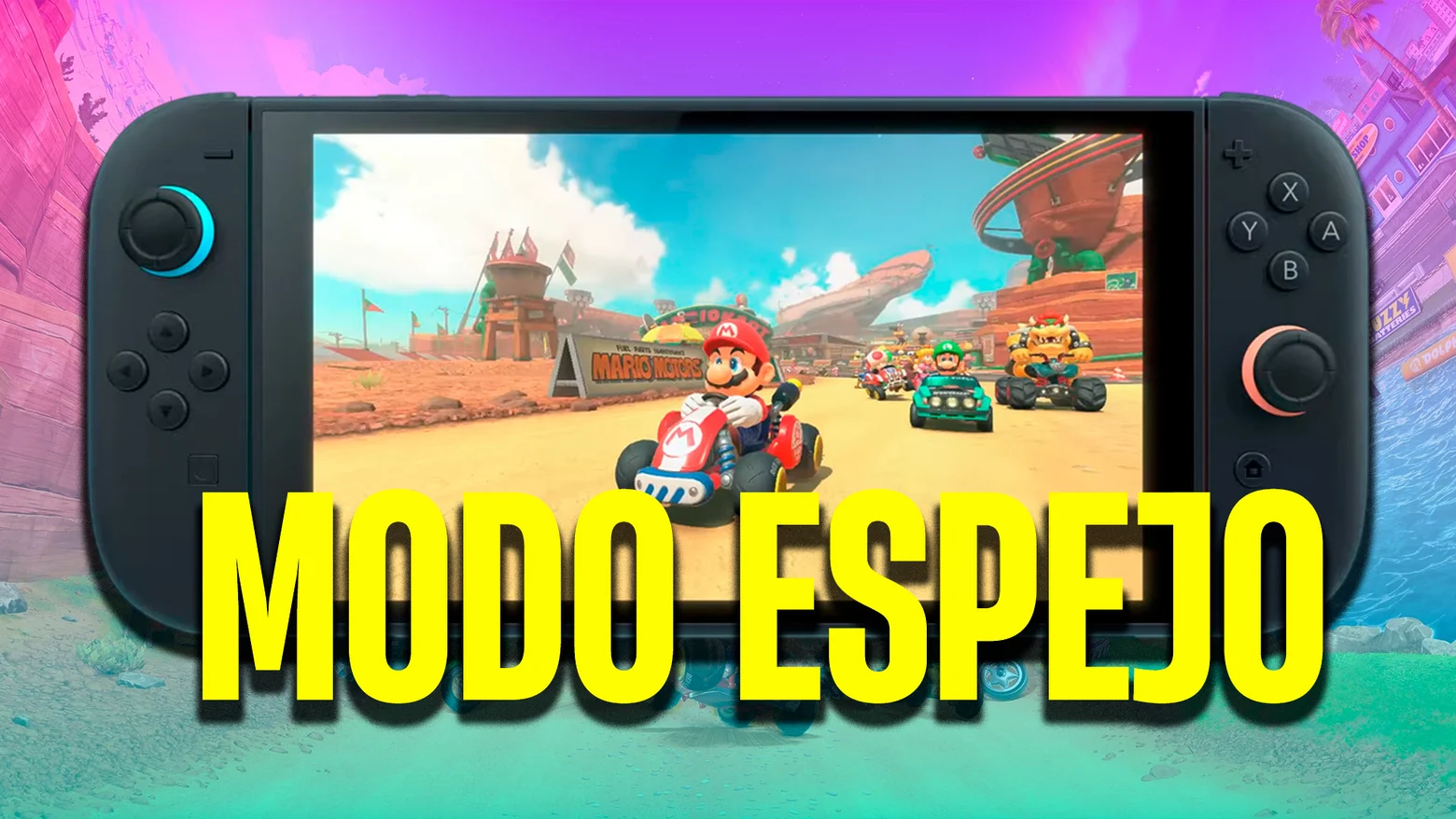 Cómo desbloquear el modo espejo en Mario Kart World