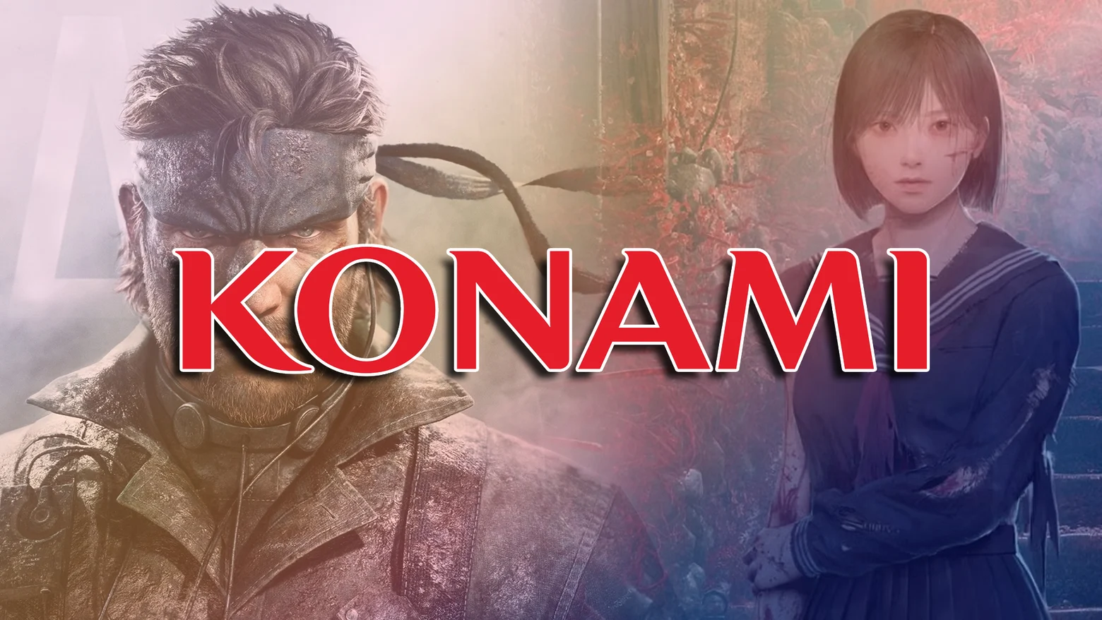 metal gear solid delta silent hill f konami