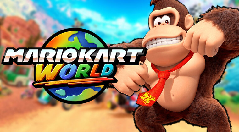 Imagen de Cómo desbloquear a Donkey Kong en Mario Kart World