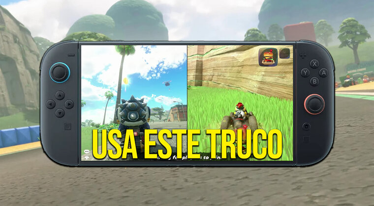 Imagen de Así puedes jugar en el mundo abierto de Mario Kart World en pantalla dividida con este truco