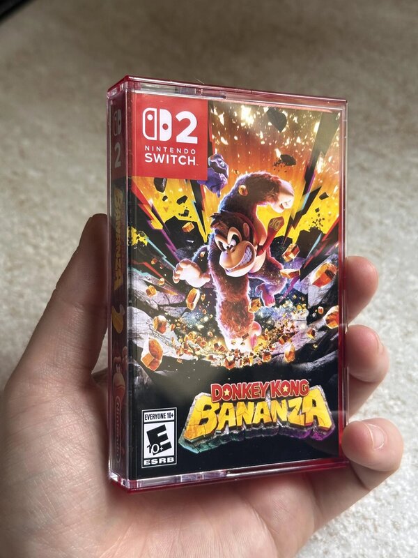Rediseño de las cajas de Nintendo Switch 2
