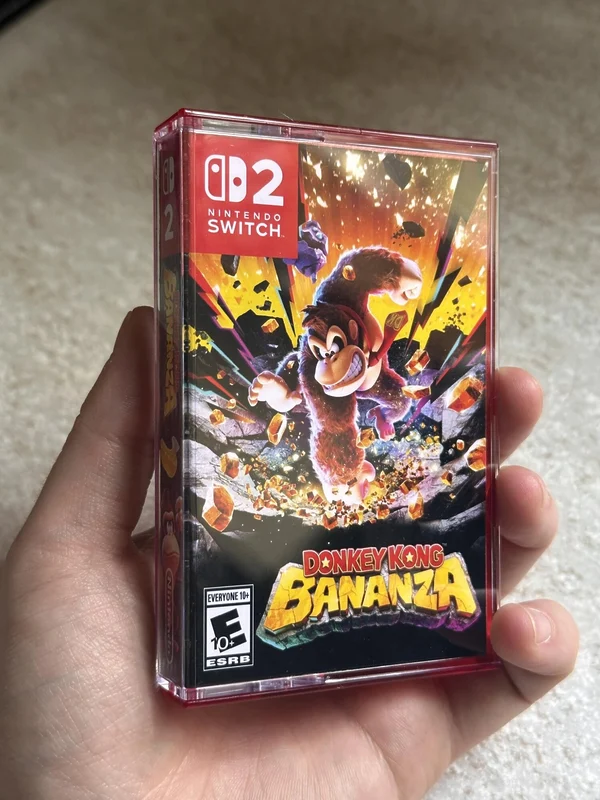 Rediseño de las cajas de Nintendo Switch 2