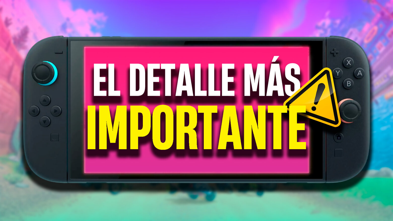 El detalle más importante de Nintendo Switch 2