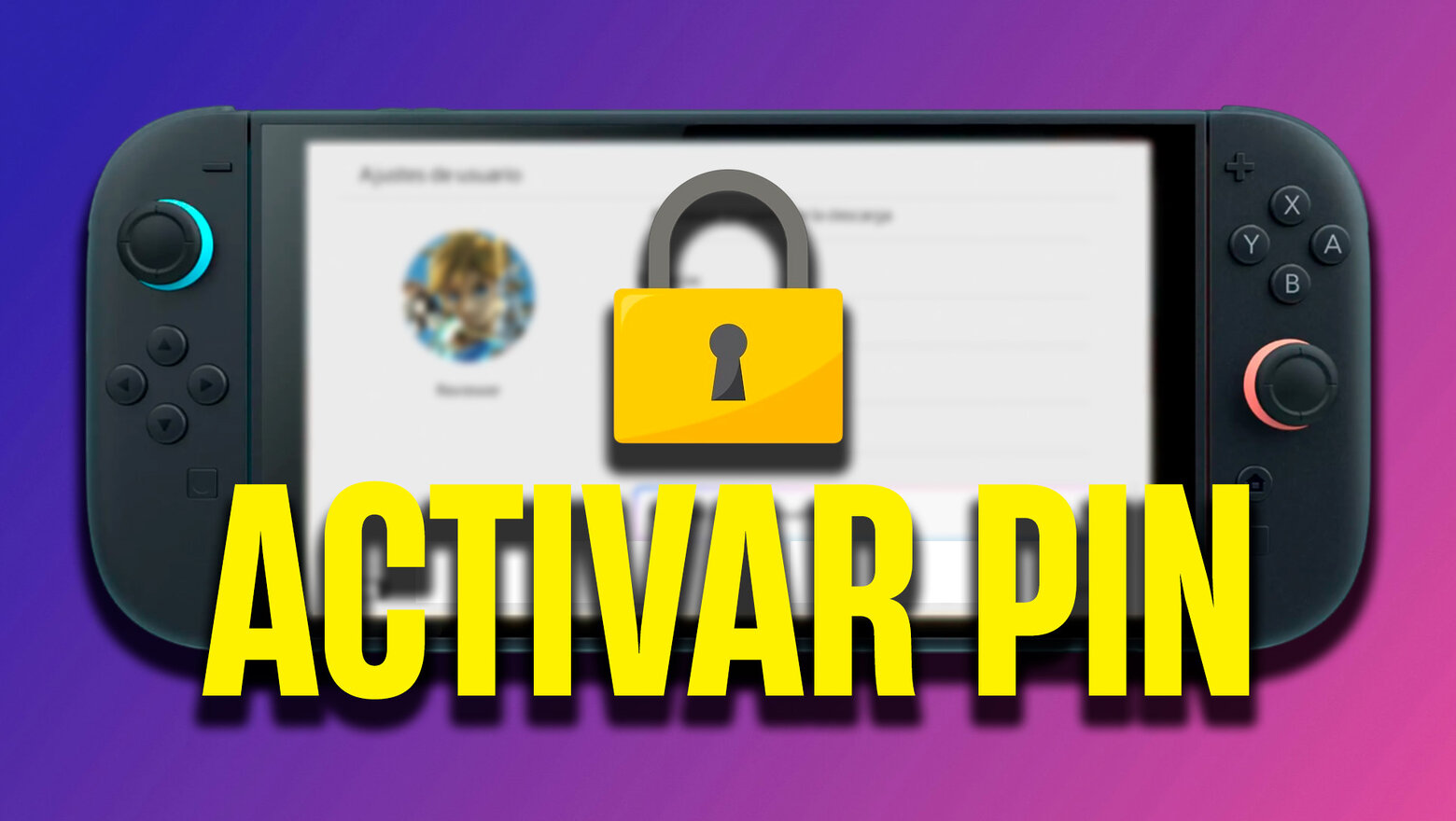 Sistema de PIN en Nintendo Switch 2