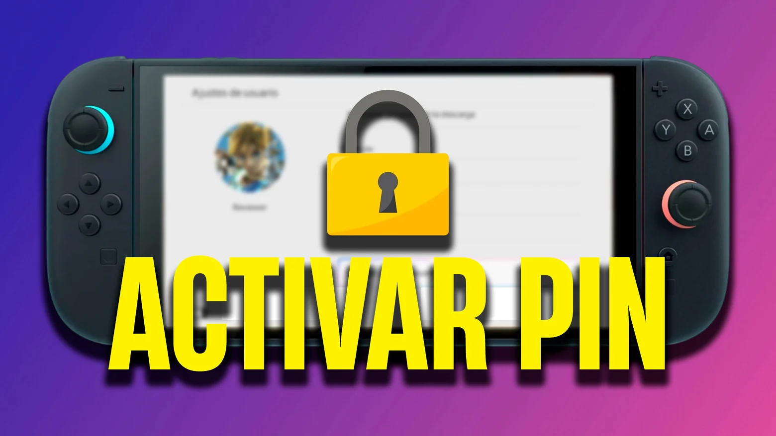 Sistema de PIN en Nintendo Switch 2