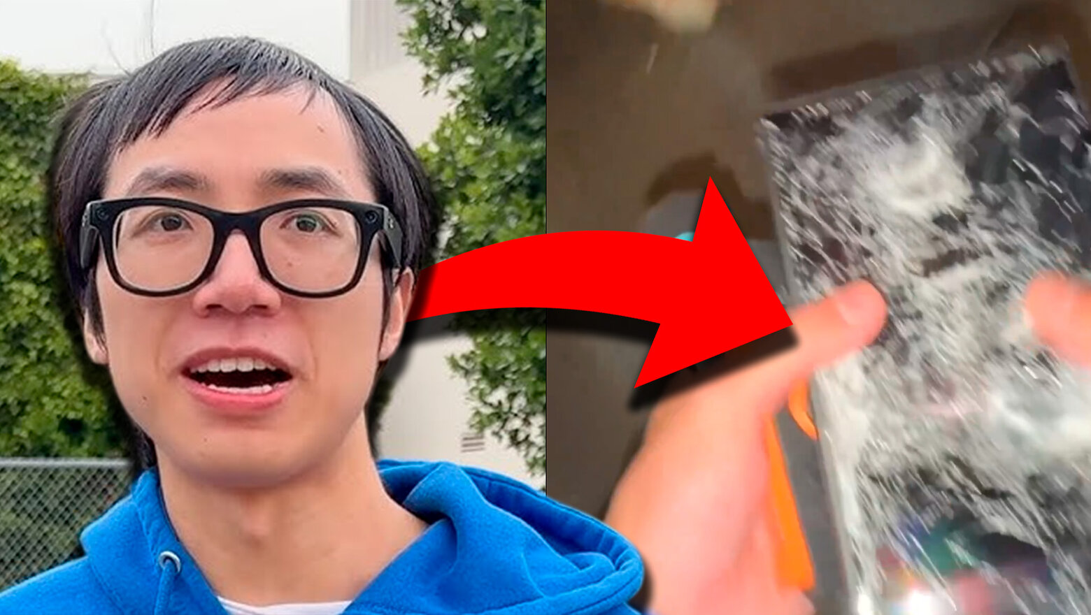 El youtuber que rompió su Nintendo Switch 2