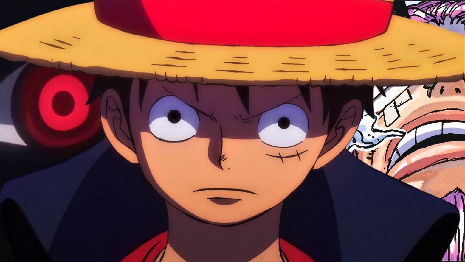 Luffy, Imu y Loki en One Piece