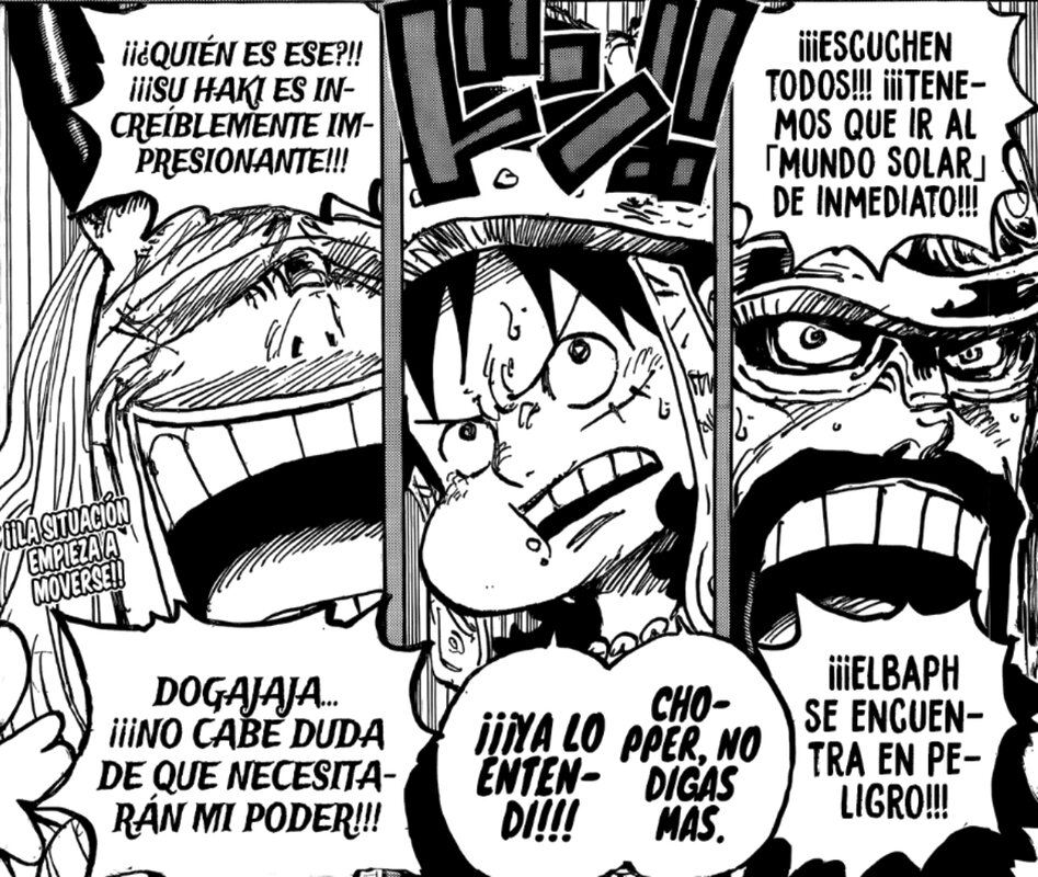 Viñeta del capítulo 1151 de one piece