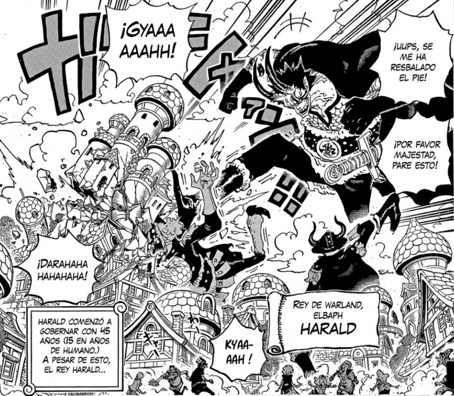 Viñeta del capítulo 1152 de One Piece