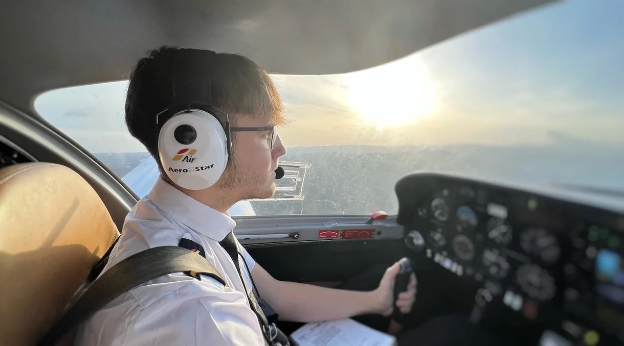 Imagen de un piloto de avión