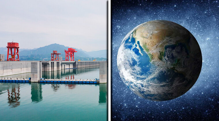 Imagen de La impactante construcción de China que ha cambiado cuánto duran los días y cómo gira La Tierra