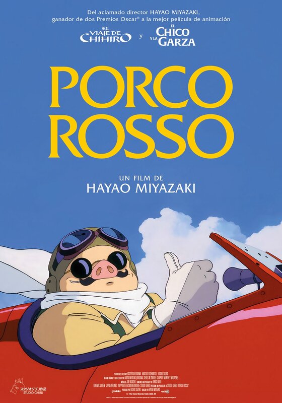 Porco Rosso cartel reestreno España